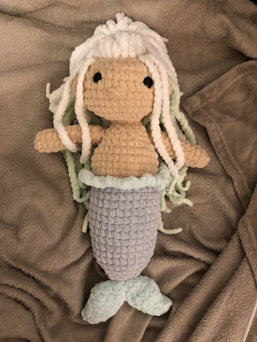 noahka_art's tweet photo. I just finished this cutie. Their hair is so soft!!! https://t.co/1boudAdA0j