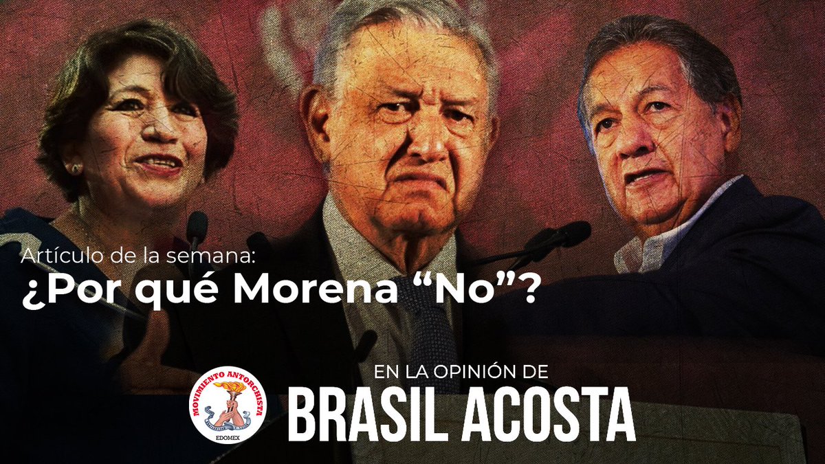DrBrasilAcosta's tweet photo. .@PartidoMorenaMx es un desastre y una tragedia para #México. Es el reflejo de todo lo que criticó, pero potenciado. Si se habla de corrupción, hay más  en este gobierno; si se habla de inseguridad, hay más muertos y masacres en este gobierno que antes.

https://t.co/ZaNcuPuGsC https://t.co/TSPYdlygig