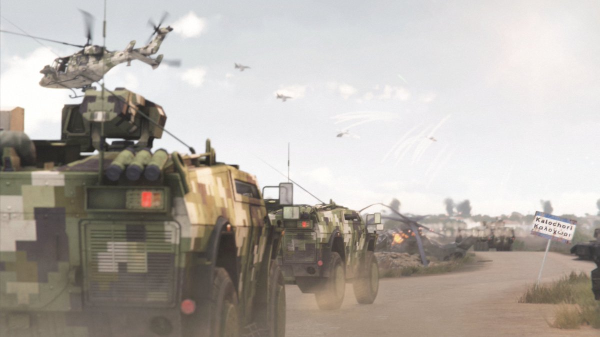 Mustache (@david_mustache_) on Twitter photo Road To Kalochori #Arma3 Road To Kalochori #Arma3