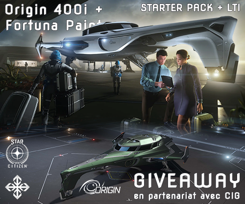 Elbe_Poly's tweet photo. 🔥 Pour nous faire patienter jusqu'à la stabilisation de la 3.18 de #StarCitizen, @RobertsSpaceInd
 et moi avons le plaisir de vous offrir en #giveaway un 400i + Starter Pack + LTI + PAINT🥳
 
📅 TAS le dimanche 30 avril vers 23h30
🔰 Pour participer : https://t.co/cOO0uc3azn https://t.co/lk6NJX8Jon