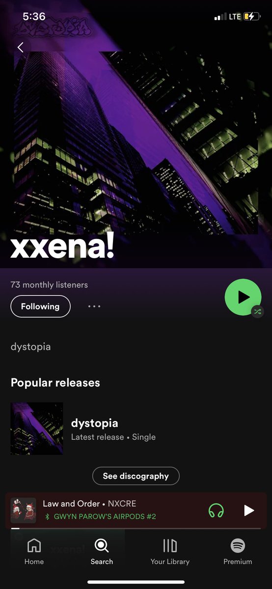 gwynparow's tweet image. i wanna hug all 73 of you💜

youtu.be/NDWkaz8l8Bw

spotify.link/rFujGrnZNyb

#xxenarevolution #soundstate