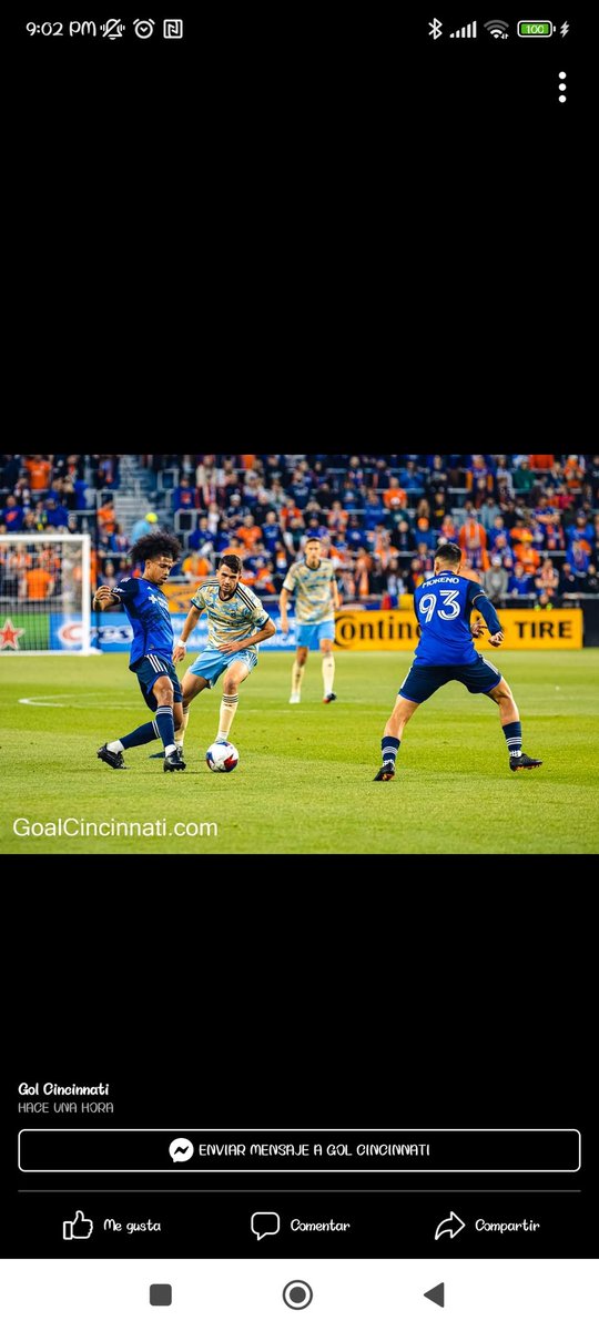 Tiempos de triunfos...
Vamos Cincy...!!