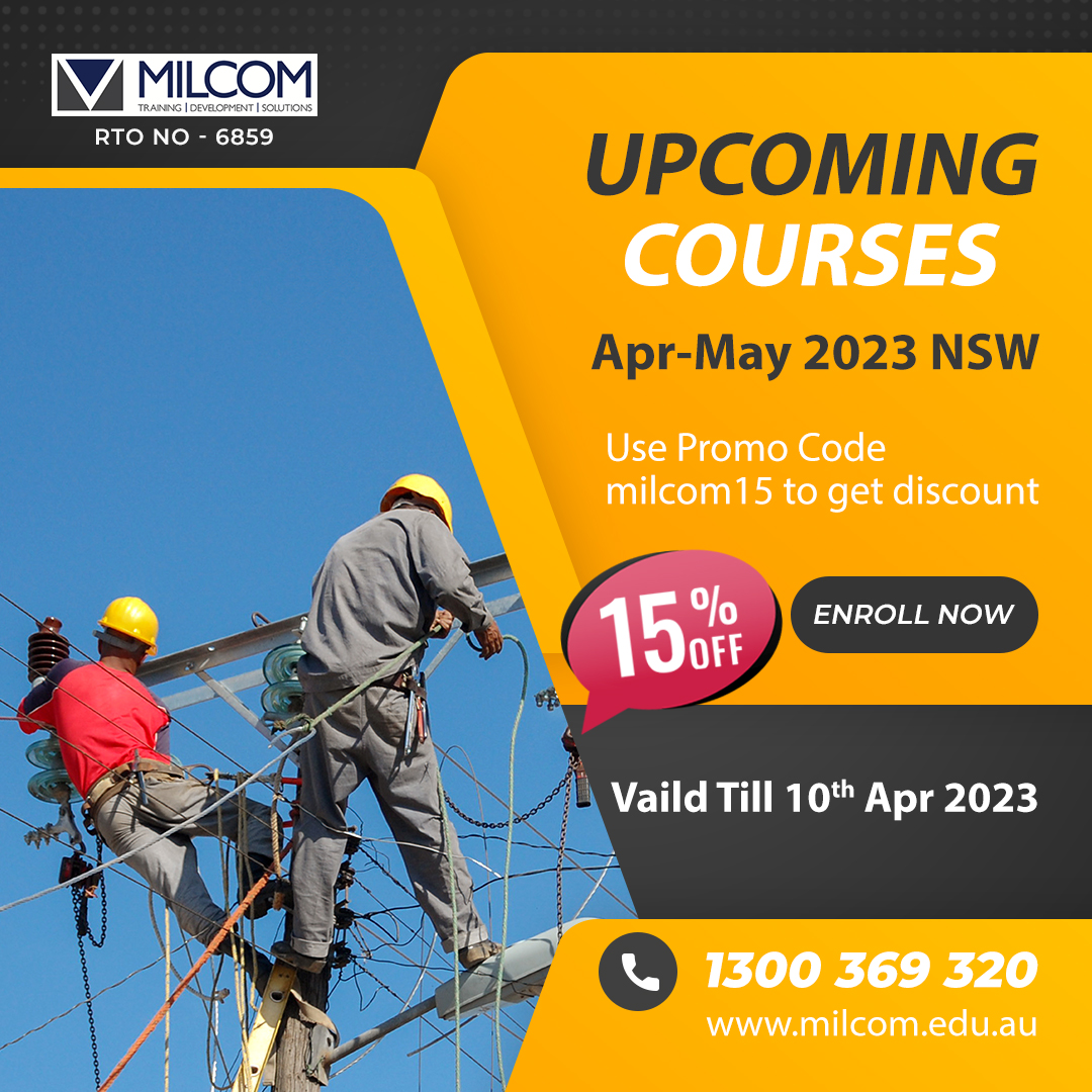 MilcomAustralia's tweet photo. Upcoming Courses From Apr-May 2023-NSW - https://t.co/acJy9HltqG https://t.co/ogQc27kknA