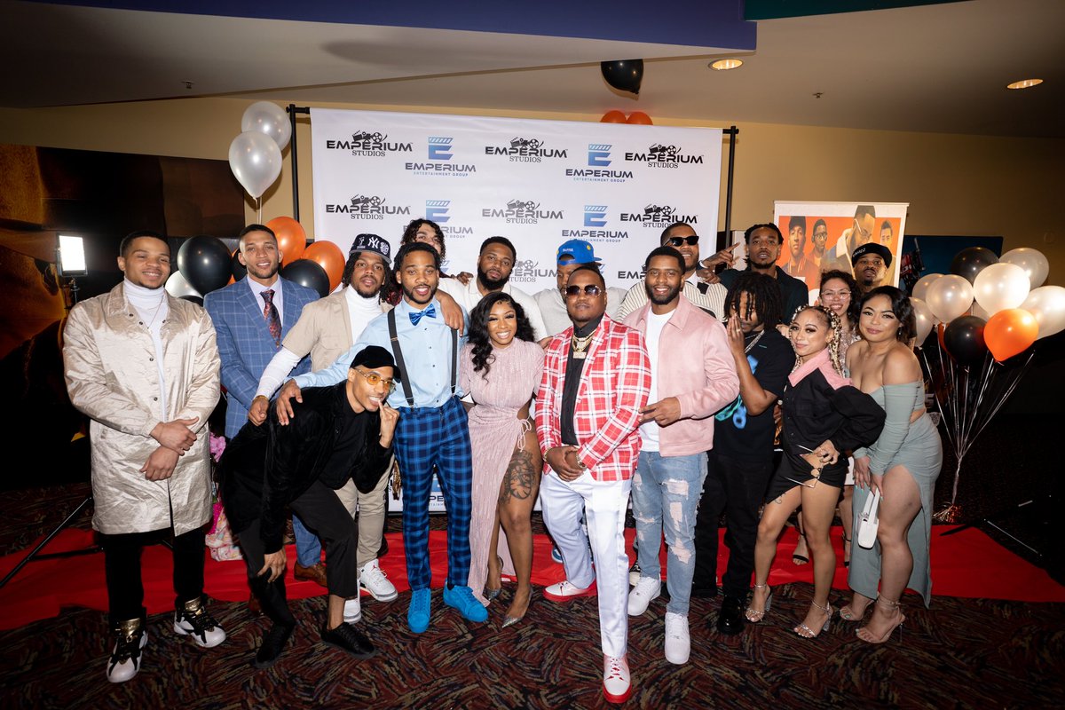 EmperiumStudios's tweet photo. Our new film โHer Wayโ premiered in Columbus yesterday! It was a huge success!! THANK YOU OHIO โค๏ธ #Herway #Emperium23 #WeCreateOurOwnLuck https://t.co/SzOisoXsxM
