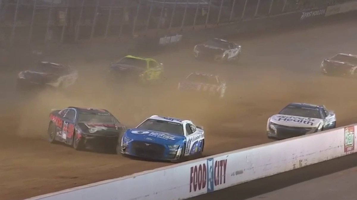 FOX NASCAR on Twitter "The crash that caused tonight's race at