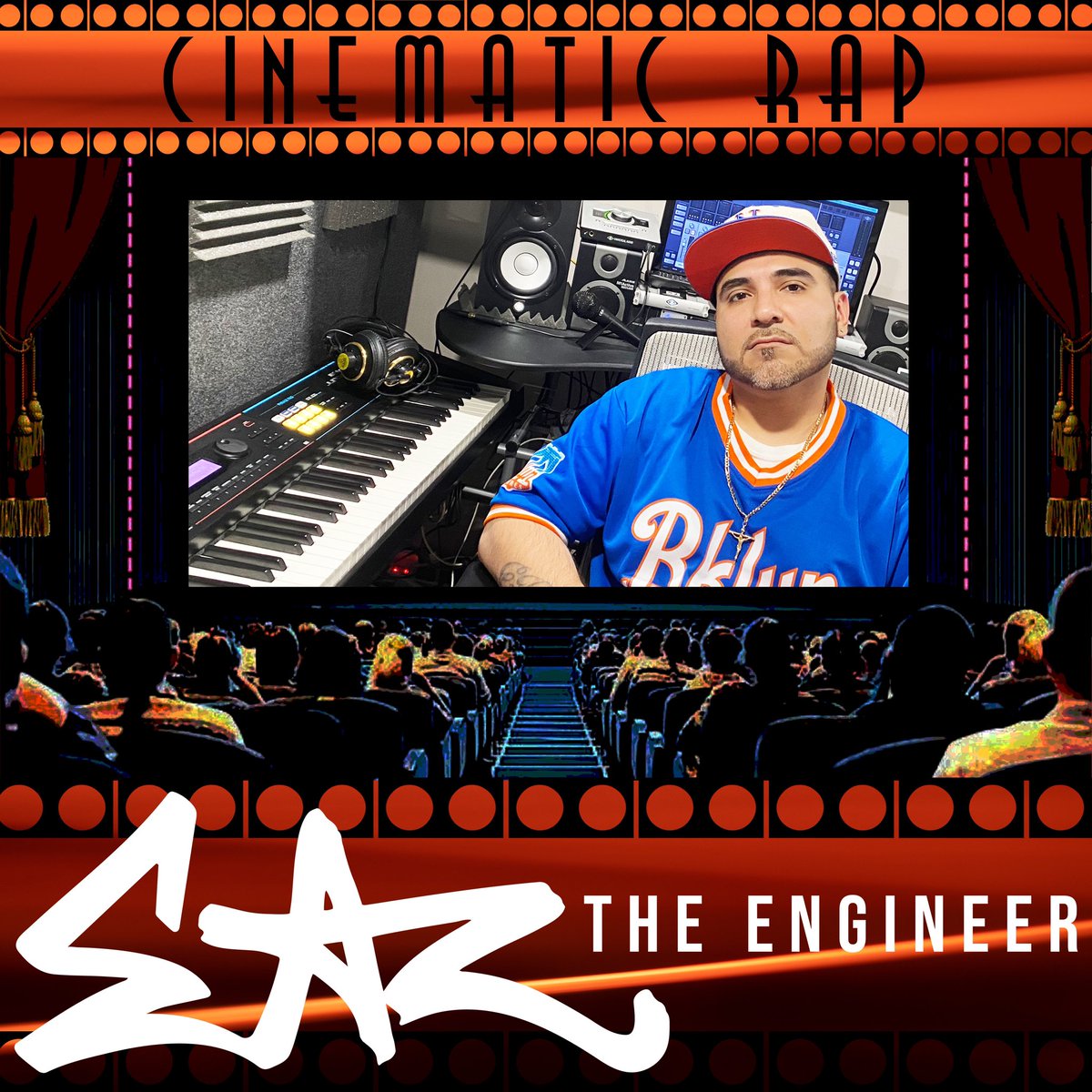 EaZTheEngineer's tweet photo. Get ready to experience a new level of musical storytelling.

'Cinematic Rap' 🎶🎬 Dropping on April 24th, 2023! 🚀 

Featuring 11 epic tracks that blend hip-hop and cinema, this album is a journey through emotions, memories, and ambition. 💫 https://t.co/pdpudOdRxB