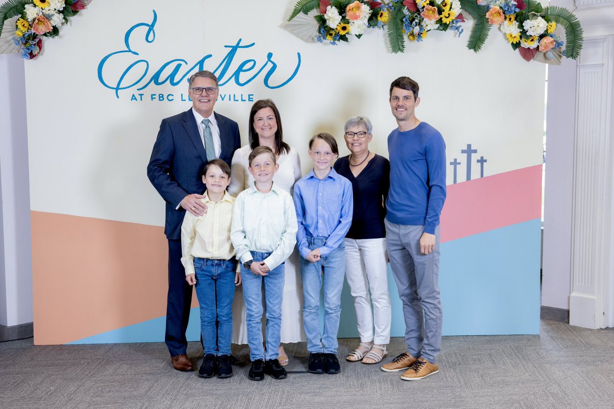 What a rich and Spirit filled time these last three days of Easter worship have been at <a href="/fbclewisville/">FBC Lewisville</a>.  Today scores of visitors and new friends helped fill our beautiful space - many shared about a fresh encounter with the resurrected Lord.
Happy Easter to everyone!