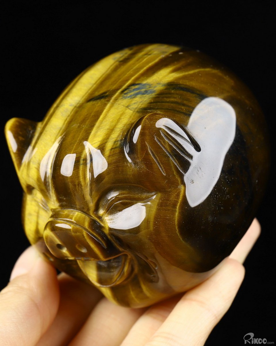 Rikoo_Gems's tweet photo. Cute 3.1" Gold Tiger's Eye Carved Crystal Pig, Crystal Healing

https://t.co/34juJqS1jJ

Price $129 Take a look- we guarantee you'll be greatly impressed by what you see. #goldtigereye #pig# animal #gems #art #sculptures #crystals #carving #collection #decoration #craft https://t.co/AkAw1tIy1R