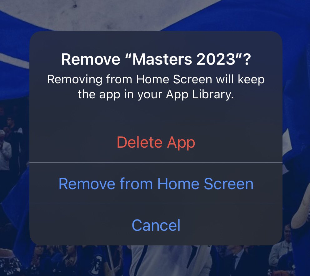 Dear <a href="/TheMasters/">The Masters</a> app, thank you for another immaculate experience. 

Somehow the best app in sports was even better this year. #themasters