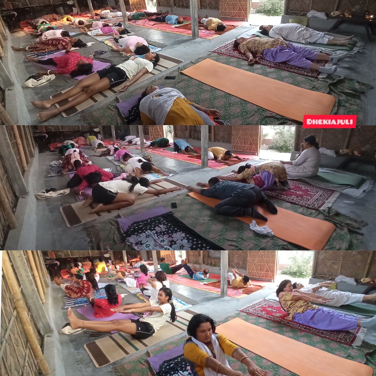 yoga_land's tweet photo. 💐----------------------🧘‍♀️🧘‍♂️--------------------💐

Assam #Sonitpur yog Shivir/centres 

Yog Mitra...   #Ripon Manju #Barnali Pabitra and  #Dulumoni ji

Date...10.04.2023--------------------🧘‍♀️🧘‍♂️ https://t.co/2xSvrSpHHv
