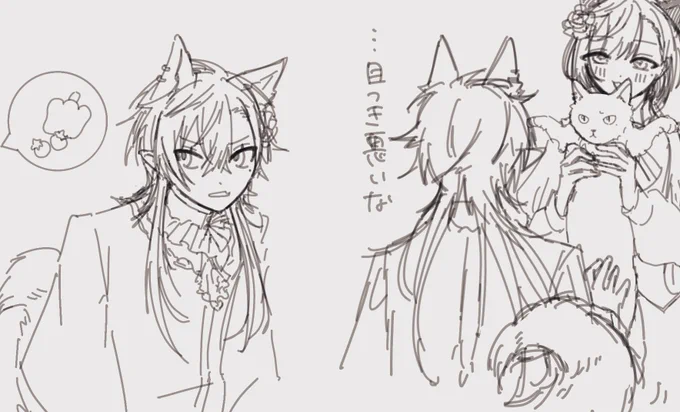 授業中にらくがき🐈‍⬛ 
