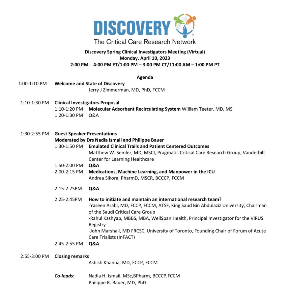 Ashish K. Khanna, MD,MS,FCCP,FCCM,FASA (@khannaashishccm) on Twitter photo <a href="/SCCM/">SCCM</a> Discovery <a href="/covid19registry/">SCCM Discovery VIRUS COVID-19 Global Registry</a> excited to present the Spring Clinical Investigators meeting tomorrow! <a href="/SCCMPresident/">Jose L. Pascual, MD, PhD, FRCS(C), FACS, FCCM</a> <a href="/vishkkumar/">Vishakha Kumar, MD, MBA</a> <a href="/Dr_SRKashyap/">Rahul Kashyap, MD, MBA 🇺🇸🇮🇳</a> <a href="/AndreaSikora/">Andrea Sikora</a> John Marshall, Matthew Semler and many more! <a href="/SCCM_Research/">SCCM Research Section</a> <a href="/SCCM_Anesth/">SCCM Anesthesiology Section</a> <a href="/SCCM_CPP/">SCCM Clinical Pharmacy and Pharmacology Section</a> <a href="/SOCCA_CritCare/">Society of Critical Care Anesthesiologists</a> <a href="/SCCM/">SCCM</a> Discovery <a href="/covid19registry/">SCCM Discovery VIRUS COVID-19 Global Registry</a> excited to present the Spring Clinical Investigators meeting tomorrow! <a href="/SCCMPresident/">Jose L. Pascual, MD, PhD, FRCS(C), FACS, FCCM</a> <a href="/vishkkumar/">Vishakha Kumar, MD, MBA</a> <a href="/Dr_SRKashyap/">Rahul Kashyap, MD, MBA 🇺🇸🇮🇳</a> <a href="/AndreaSikora/">Andrea Sikora</a> John Marshall, Matthew Semler and many more! <a href="/SCCM_Research/">SCCM Research Section</a> <a href="/SCCM_Anesth/">SCCM Anesthesiology Section</a> <a href="/SCCM_CPP/">SCCM Clinical Pharmacy and Pharmacology Section</a> <a href="/SOCCA_CritCare/">Society of Critical Care Anesthesiologists</a>