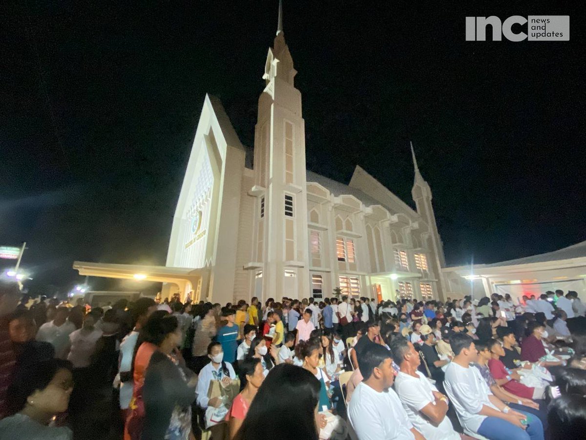 INCNewsNUpdates's tweet photo. On March 21, 2023, Lemery Congregation in the Ecclesiastical District of Batangas held an Evangelical Mission. Almost a thousand guests joined the brethren in listening to Christian teachings.

#IglesiaNiCristo #TheChurchThatCares #EVangelicalMission https://t.co/BGmPQqr214
