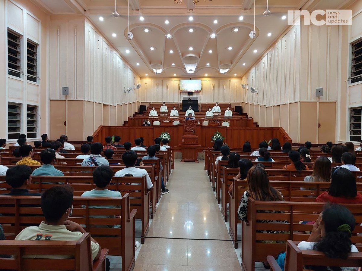 INCNewsNUpdates's tweet photo. On March 21, 2023, Lemery Congregation in the Ecclesiastical District of Batangas held an Evangelical Mission. Almost a thousand guests joined the brethren in listening to Christian teachings.

#IglesiaNiCristo #TheChurchThatCares #EVangelicalMission https://t.co/BGmPQqr214