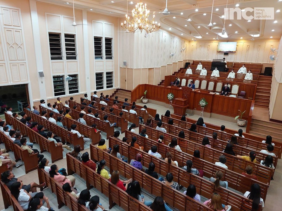 INCNewsNUpdates's tweet photo. On March 21, 2023, Lemery Congregation in the Ecclesiastical District of Batangas held an Evangelical Mission. Almost a thousand guests joined the brethren in listening to Christian teachings.

#IglesiaNiCristo #TheChurchThatCares #EVangelicalMission https://t.co/BGmPQqr214