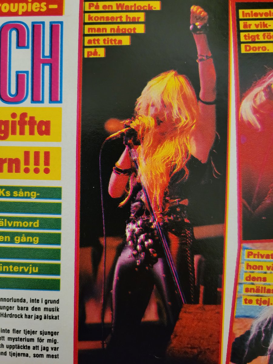 @DoroOfficial Doro Pesch / WARLOCK #DoroPesch #WARLOCK #metal #80s 🤘🎸🎶😎❤️ @Paige_M_Gregory @ClaudiaComedy @STaylorOfficial @the_bassplayer @03jewell
