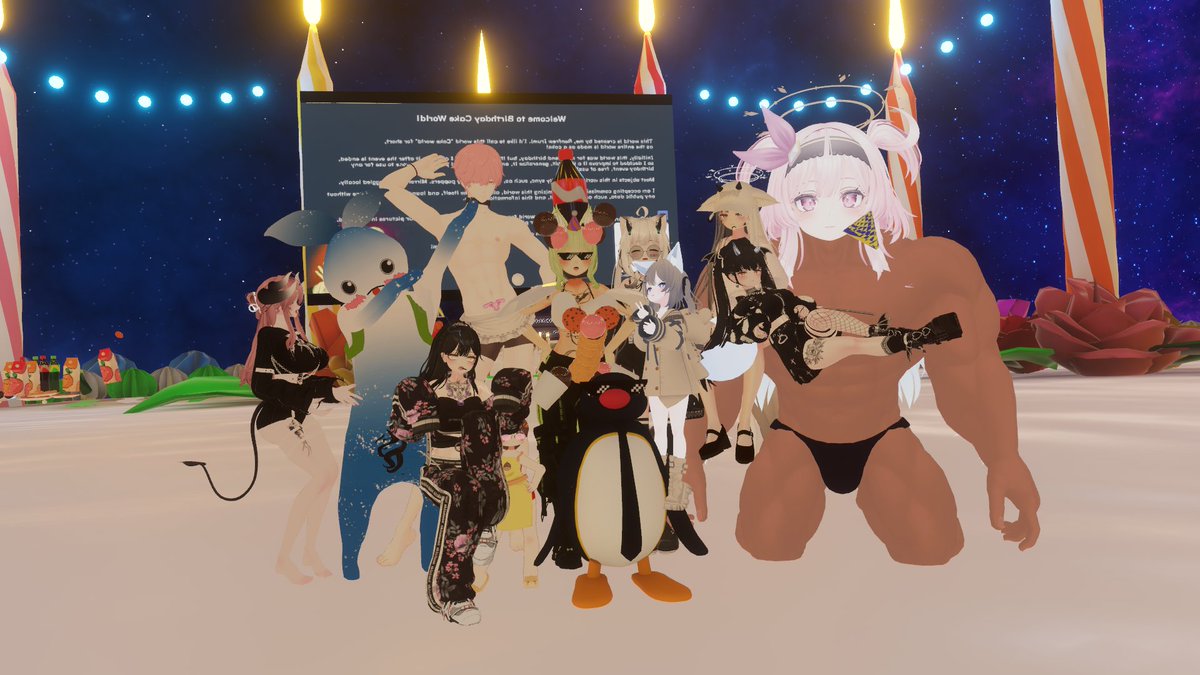 Ru_K0a's tweet photo. #VR #VRChat #Rukoa #Happy_Birthday https://t.co/hxsDbhWqDG