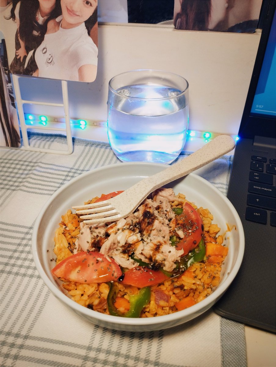 #omad de hoy, he estado muy ocupada perdon por no interactuarles hoy mutis 🥹