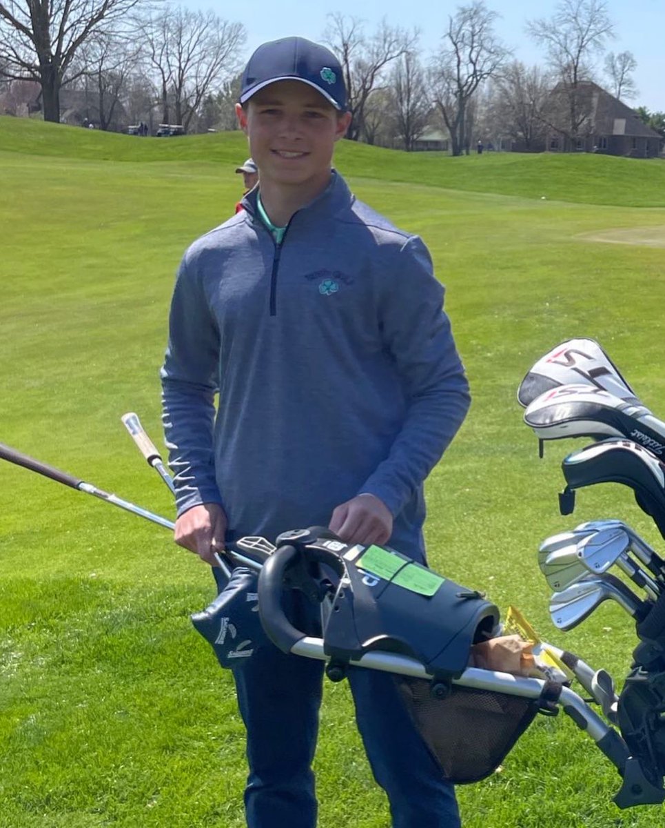 Irish were statewide Saturday with several highlights!

<a href="/FCBoys_Golf/">Floyd Central Boys Golf</a> Invite
Johnny Leaman '26 (76) 5th

<a href="/YorktownGolf/">Yorktown Tigers Golf</a> Invite
Mark Beatty '23 (74) 6th
Lorenzo Browning '26 (83)

vs NP (JV)🍁
Oliver Koerwitz '25 (39)🏅
☘️➕ 165🥇
☘️ 172🥈
🐉 201

☘️🇨🇮⛳️ #PuttLikeAChampionToday