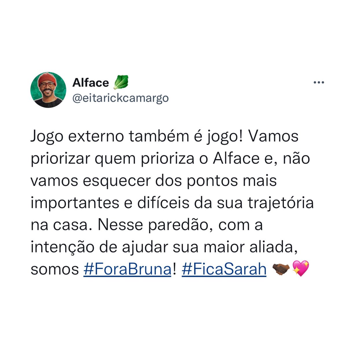 centralreality's tweet photo. 🚨AGORA: Equipe de Ricardo Alface decidiu puxar mutirão pra eliminar a Bruna. #BBB23 https://t.co/oBNdjHE6ye