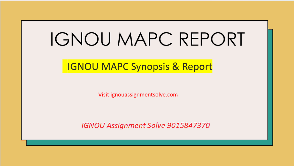 ignou_solve's tweet image. Still, IGNOU students are working on their assignments so if you are one of them and seeking help to make it proper then take the advice of a professional.
ignouassignmentsolve.com
Call or WhatsApp.
|| +91 90158 47370 ||
#ignousolvedassignment, #ignouassignment