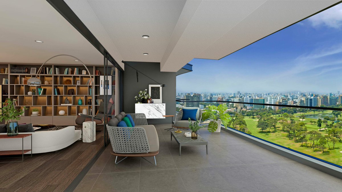 EIPeruano's tweet image. Esto es la vista de uno de los departamentos de Phillip Butters ubicado en el golf. Todos valorizados en mas de 10 millones de soles. Como la hace? quien o quienes son los testaferros. Un tema que no se investigó a fondo en su momento