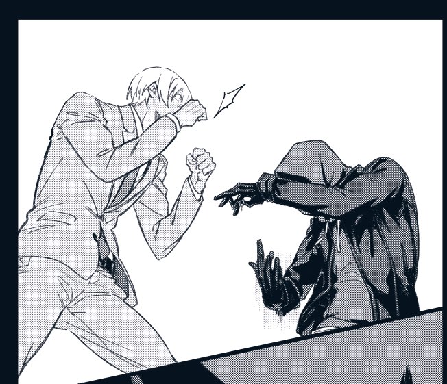 いつも顔漫画になりがちだけど今回は比較的体を…描いている…つもり…!! 