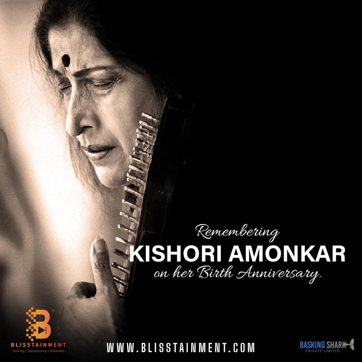Remembering the Queen of Indian classical music, Kishori Amonkar, on her birth anniversary. May her legacy live on forever. 
.
#blisstainment #KishoriAmonkar #ClassicalMusic #IndianMusic #MusicLegend #BirthAnniversary #RememberingKishoriAmonkar #MusicInspiration #MusicDevotion
