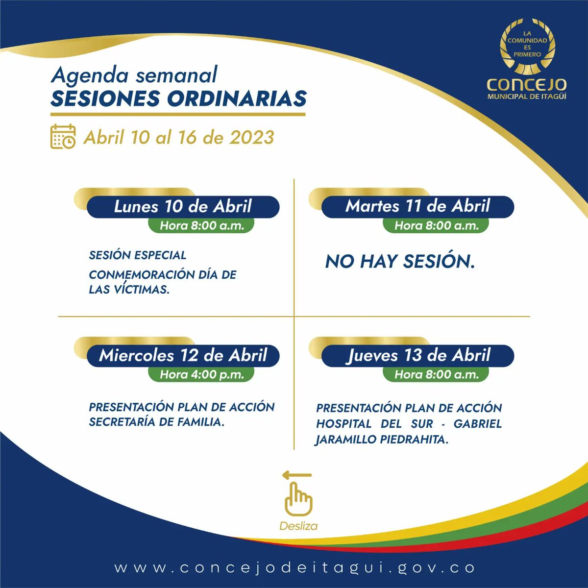 Concejo de Itagüí Oficial tweet media