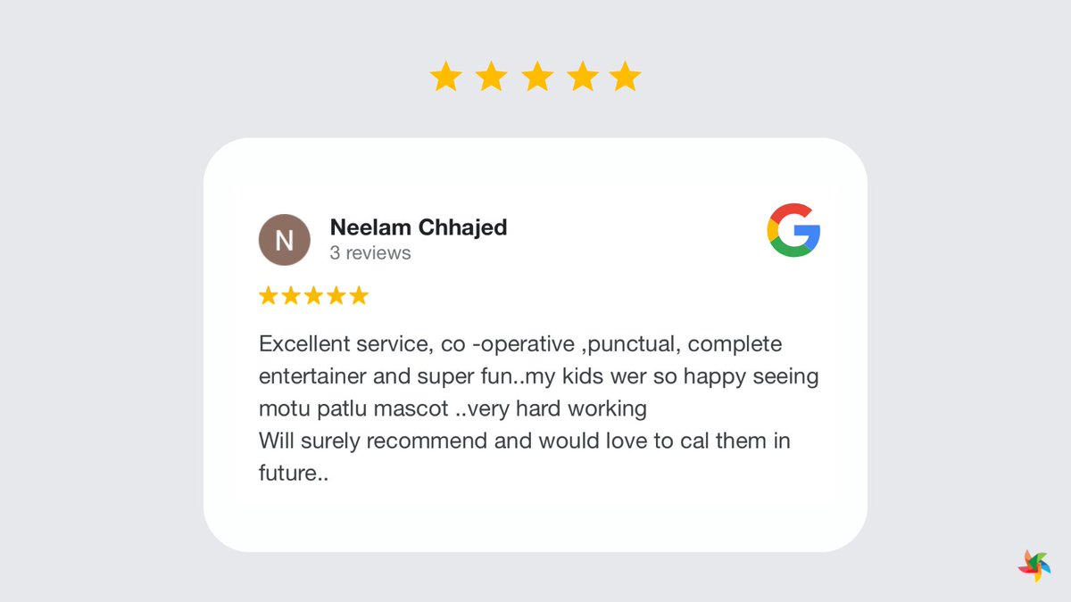 𝐇𝐚𝐩𝐩𝐲 𝐂𝐮𝐬𝐭𝐨𝐦𝐞𝐫 🤩

#happycustomer #review #customerservice #toywala #happycustomers #feedback #customerreview #customersatisfaction #customerfeedback #happyclient #customerexperience #thankyou #satisfiedcustomer #mascotonrent #mascotonhire #gamestall #kidsplayarea