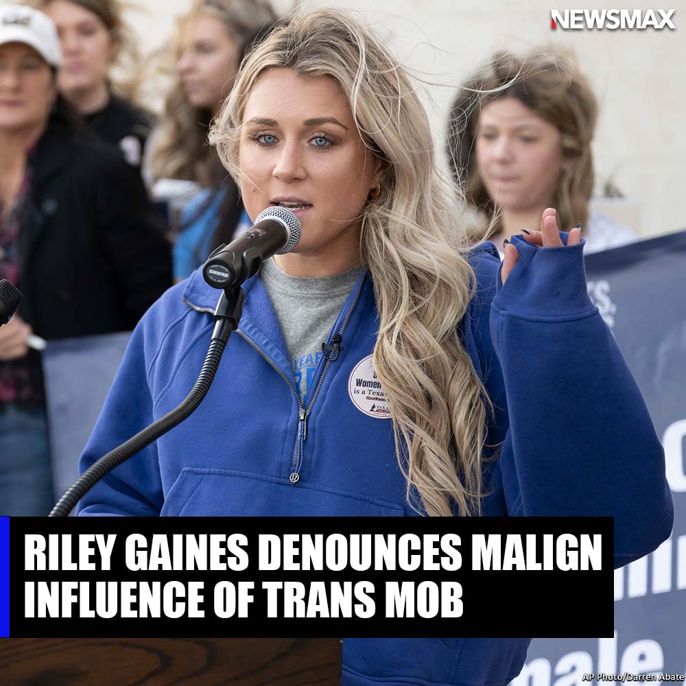 NEWSMAX On Twitter ICYMI Women s Sports Advocate Riley Gaines Has newsmax-on-twitter-icymi-women-s-sports-advocate-riley-gaines-has