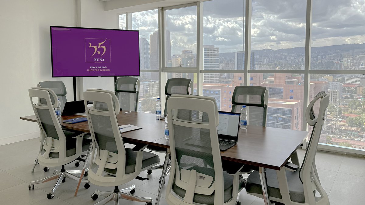 NunaEthiopia's tweet photo. Do you and your team have a habit of planning your week ahead? If "YES" our private meeting room is ready for you.
#NunaEthiopia
#flexibleworkspace #coworking #sharedoffice #remotework #digitalnomad #workfromanywhere
#officeforrent #virtualoffice #workspacecommunity https://t.co/Izhvt3IzGQ