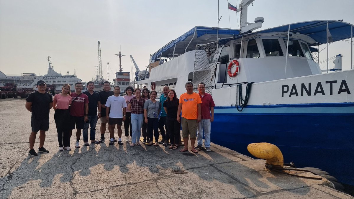 savedeocean's tweet photo. Always a privilege to go to Pagasa Island -- Our westernmost territory in the West Philippine Sea. This is also my nth time serving as the Chief Scientist for KIG.
With us are researchers from UPLB and NAVMETOC of PN.
#PROTECTWPS https://t.co/qu40Fz6cbP