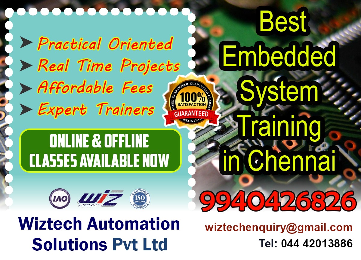 EMBEDDED_WIZ's tweet image. #embeddedcprogramming #embeddedsystemdesign #embeddedsystems #embeddedc #embeddedprogramming #embeddedmicrocontrollers #besttrainingcenterinchennai #bestembeddedtraininginchennai #bestembeddedsystemstraininginchennai #bestprojectcenterinchennai #avr #arm #pic #arduino #rasperrypi