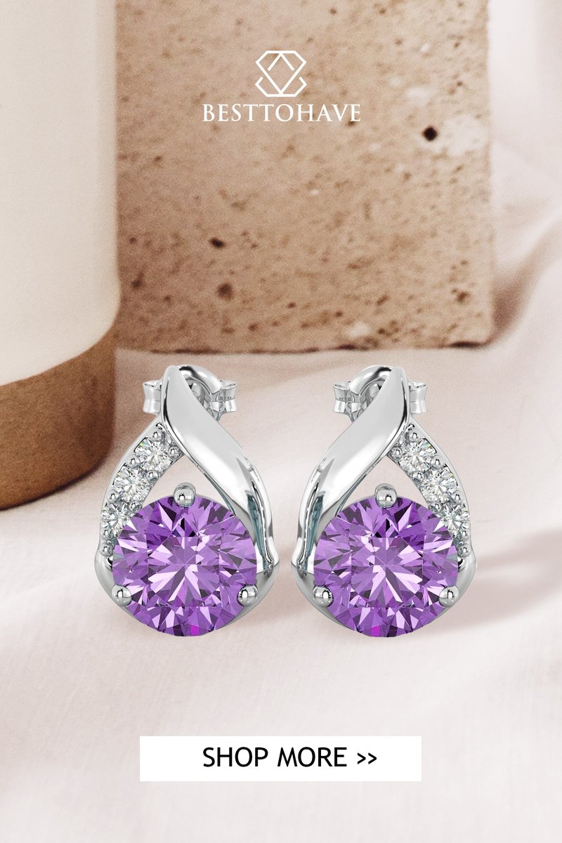💜 Add a pop of color to your outfit with our gorgeous 925 Sterling Silver Teardrop Amethyst Earrings! 😍👌

Buy here bit.ly/3KrUoL0

Code 300

#BestToHave #AmethystEarrings #JewelrySale #SterlingSilver #FashionAccessories #PopOfColor #LimitedTimeOffer #ShopNow