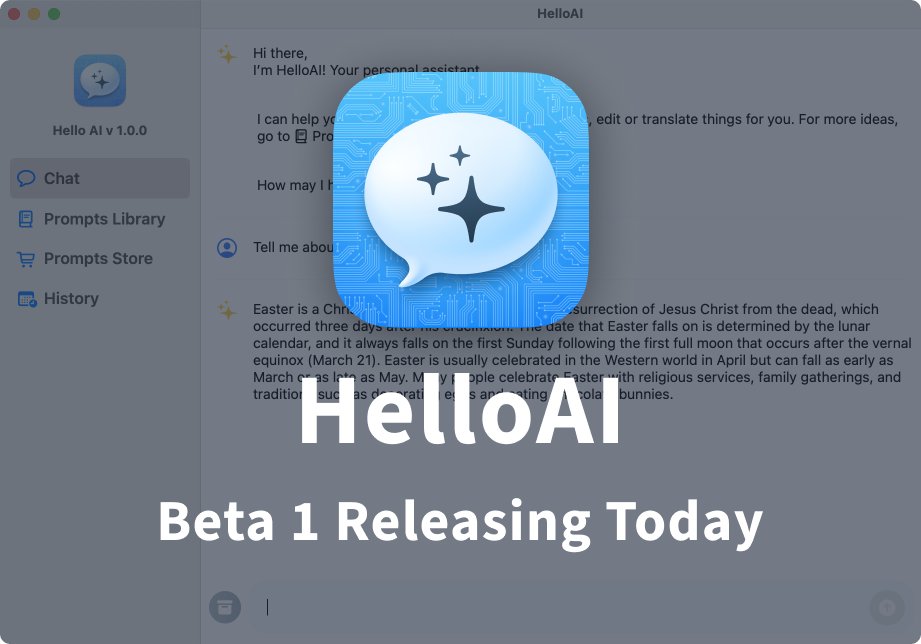 MichalLangmajer's tweet image. 🐰 #GPT4 Challenge Day 4 🐰

If you want to check out the first beta version, please subscribe below: ⤵️
gethelloai.com

Today plan:
➡️ Better API key management
➡️ Chat history
➡️ Finalize the prompt store
➡️ Build + Beta release