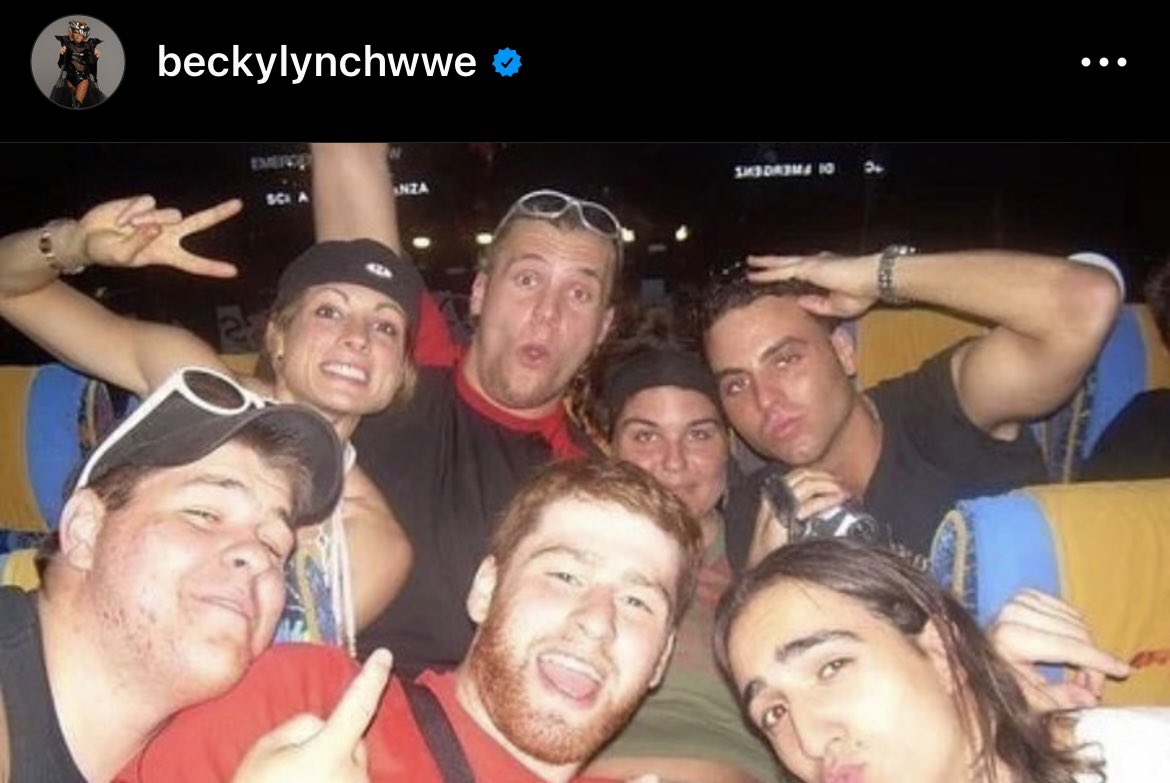 Its_Eleanor's tweet photo. Becky Lynch’s beautiful IG post about KO &amp; Sami Zayn 🥰

@BeckyLynchWWE 
@FightOwensFight 
@SamiZayn https://t.co/Z2atnYrMrL
