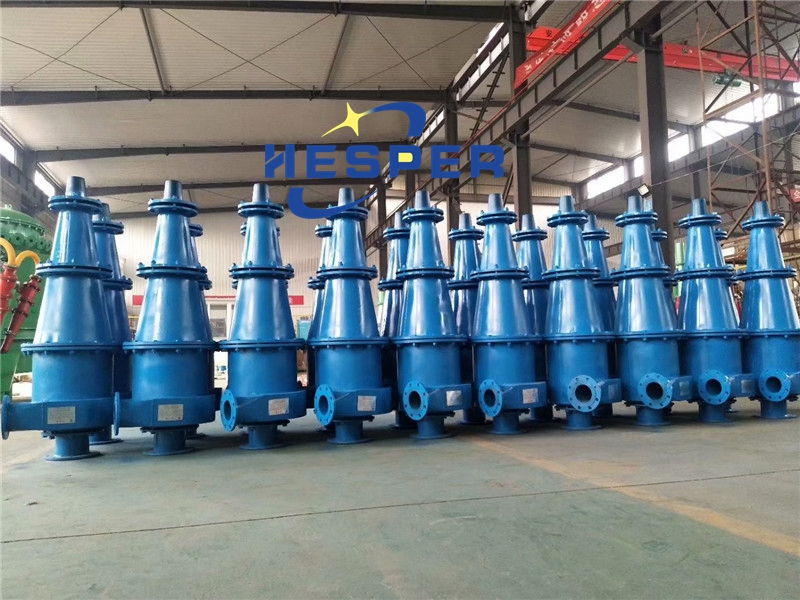 Hesper’s Hydro cyclone is composed of a hollow cylinder in the upper part and an inverted cone connected with the cylinder in the lower part. The two form the working cylinder of the hydrocyclone.

hesperrubber.com/news/main-func…