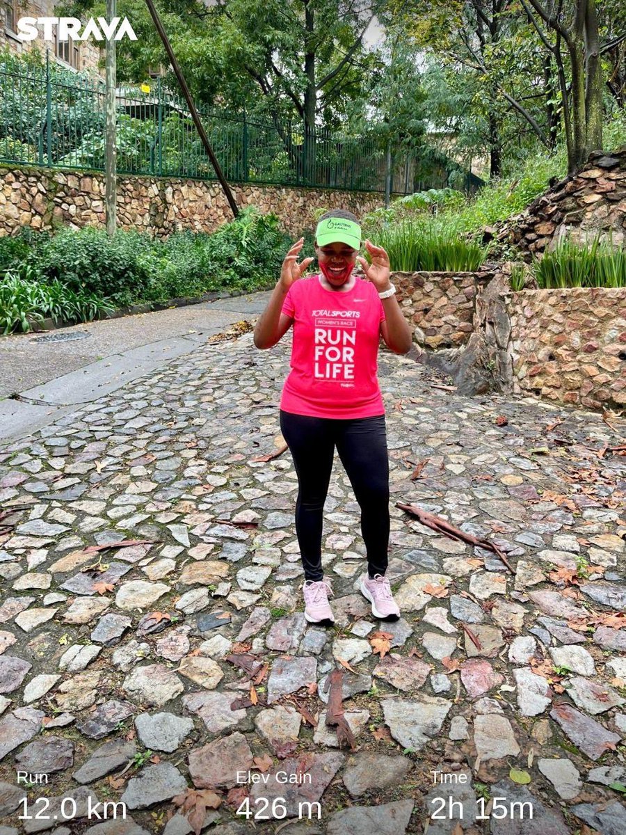 What a beautiful morning 🏃🏽‍♀️

The rain didn’t even stop us. Westcliff stairs were conquered this morning 🏃🏽‍♀️🤸🏿‍♂️

#FetchYourBody2023 
#RunningWithTumiSole 
#RunningWithSoleAC 
#socialrunner 
#IChoseToBeActive
