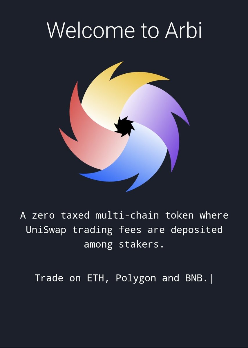 ZERO tax 👀🔥 more info arbitoken.io