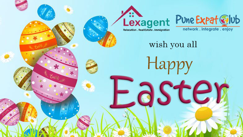 LexVisas's tweet photo. On behalf of our entire team @LexagentIndia, I would like to take this opportunity to wish you and your loved ones a very #HappyEaster 2023!
#easterweekend #easter2023 #easterfun #EasterSunday #puneexpactclub #movingtoindia #Lexagent #expats #celebration #eastereggs #immigration https://t.co/1AsZUTTlDM