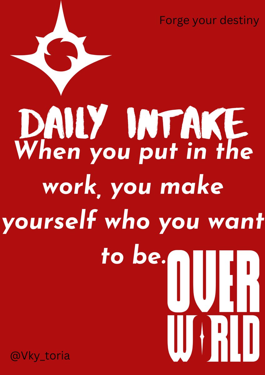 Vky_toria's tweet photo. GM
#DailyIntake
#BeWorthy
@OverworldPlay
@HeyJeremyHorn
@blind_gg https://t.co/6C5Ao7EyDc