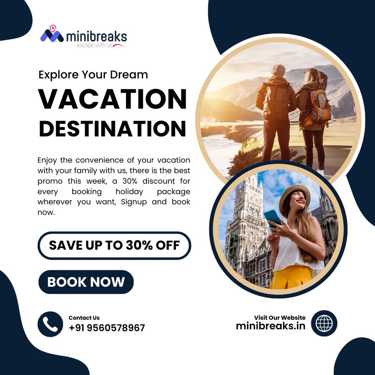 Enjoy a vacation that doesn't break your budget, no matter where you go. 😊😊
.
.
Enquire at +91 9560578967
info@minibreaks.in
.
.
.
.
#travelling #paradise #dream #travelluxury #bestresorts #explore #luxurytrip #traveller #luxury #beautiful #luxurytraveldaily #minibreaks