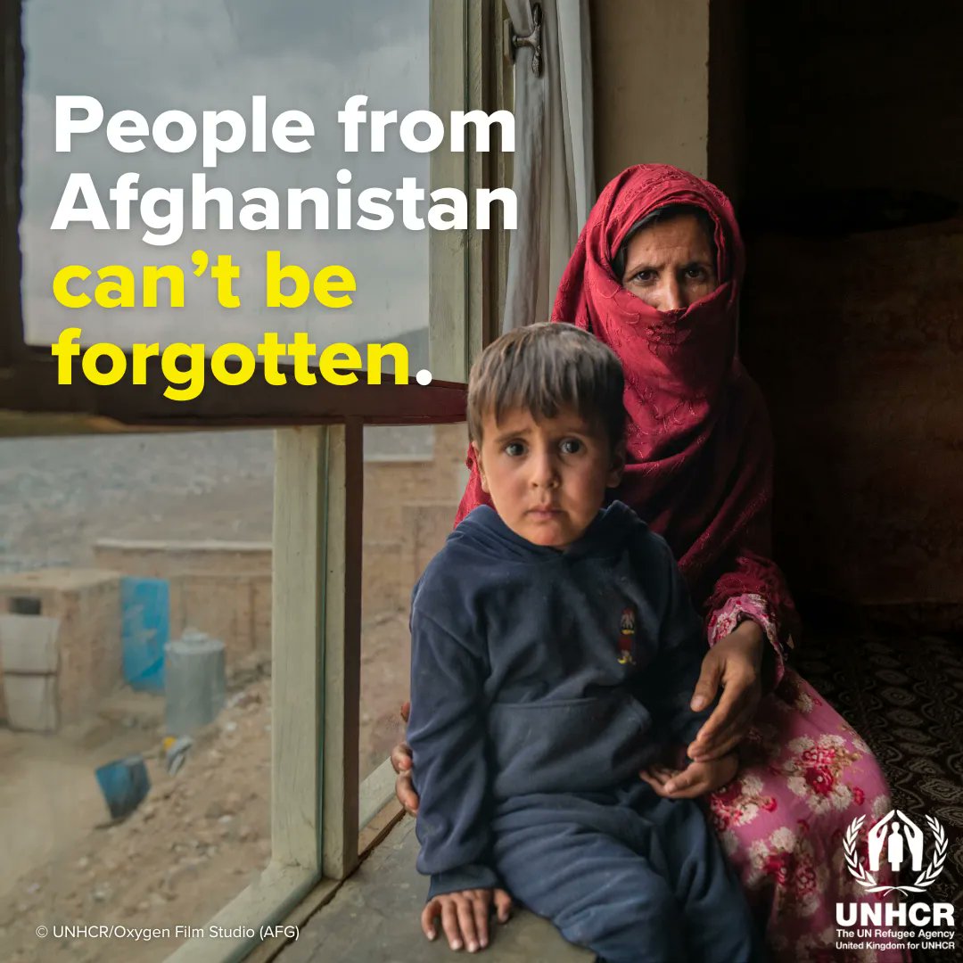 In Afghanistan, a record 28.3 million people are in need of humanitarian and protection assistance in 2023. 

Despite the challenges, UNHCR are committed to staying and delivering for the millions of people who desperately need help.

#Afghanistan can't be forgotten.