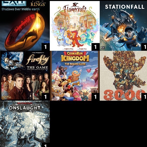 tabulaludo's tweet image. Da wir bereits in den Vorbereitungen zu unserem Umzug stecken, ist im März nicht ganz so viel auf den Tisch gekommen. 

@fizzblizz 
@mad_jump 
#exitlordoftheringsshadowsovermiddleearth 
#flamecraft 
#stationfall 
#fireflythegame 
#cookierunkingdomtheboardgame 
#3000halunken …