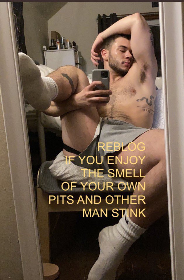 My 2nd Easter Day mood #Stik #smelly #filthy #filthymind #smellyarmpits #smellybody #smellysocks #smellyfeet #smellyjockstep #stikman #stinkpigs #pissmen #piss #barebackbear #BarebackBreeding #toxic #toxicload #dirtyuncutcock #smellycock #noshower <a href="/LoveCum28/">Love Cum Boys</a> <a href="/BateProfessor/">Smoking in the Men's Room 🟧</a>