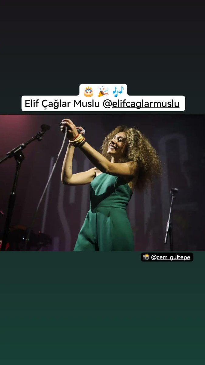 🎂🎉🎶 İyi ki doğdun Elif Çağlar Muslu 🎶🎉🎂 <a href="/elifcaglarmuslu/">Elif Çağlar Muslu</a>
>>>>>
📸 <a href="/cemgultepe/">Cem Gültepe</a>
