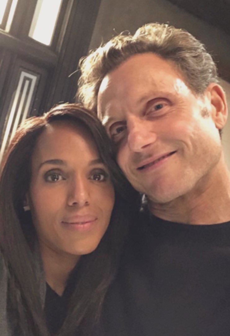 scandamonium's tweet image. My heart. #booandbae #scandal #thesetwo #tonygoldwyn #kerrywashington #olitz