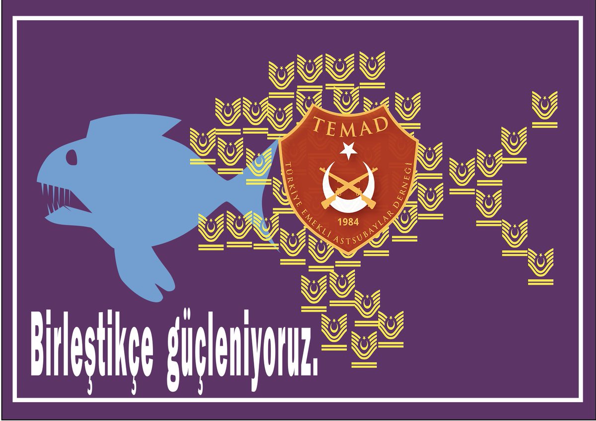 Birleşe, birleşe kazanacağız. #GüçlüTemadGüçlüAstsubay <a href="/DurgenHamza/">Hamza DÜRGEN</a> <a href="/KarabaglarTemad/">Temad Karabağlar</a> <a href="/temad_sakarya/">Sakarya Temad</a> <a href="/temadankara/">TEMAD Genel Başkanlığı</a> <a href="/Guzelbahce54898/">Güzelbahçe Temad</a> <a href="/Temad_Usak/">TEMAD UŞAK</a> <a href="/temadgaziemir/">temadgaziemir</a>
