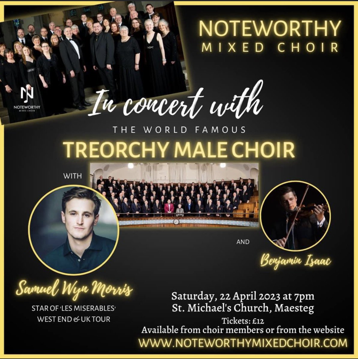 Less than 2 weeks to go before our joint concert with the fabulous <a href="/NoteworthyChoir/">Noteworthy</a> and special guests <a href="/BenjaminIsaac16/">Benjamin Isaac</a> and <a href="/SamMorrisx/">SamuelMorris</a>
